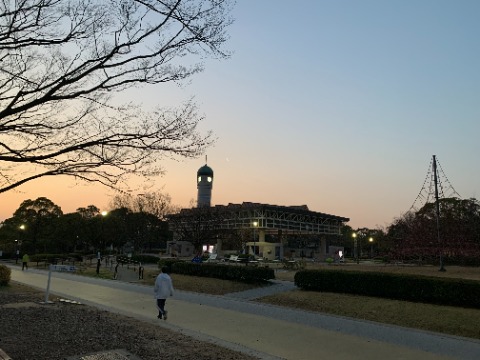 以前は見慣れていた風景ですが、ちょっとただいま！って気分です。