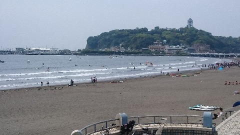 江の島を東側から