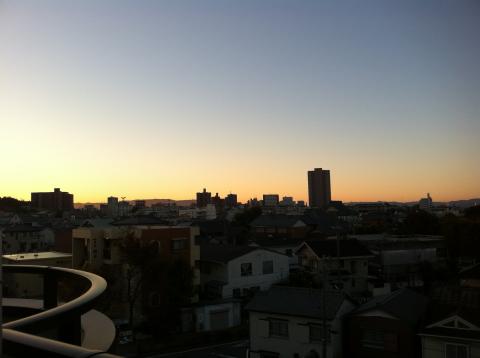 朝6時、気温2℃(;一_一)