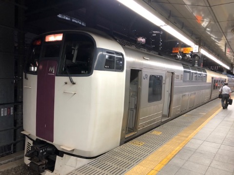 快適なホリデー快速ビュー山梨号 新宿まで乗り過ごし