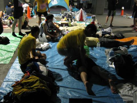 yuzoさん、今日は専属トレーナーとしてひとりひとりの体調管理に気配りをしてくださる。