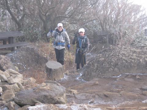 無事金時山山頂到着mantomanさんご夫妻おつかれさまでした！