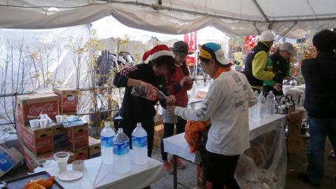 MORIさん、ボランティアお疲れさん!