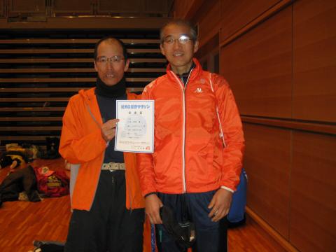 レース後、しげ坊さんと。
朝の4時に奈良のご自宅を出られたとのこと
お疲れ様でした。