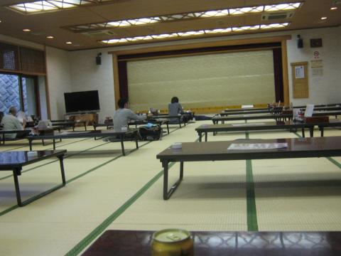 大広間当日はここで打ち上げもいいかな・・