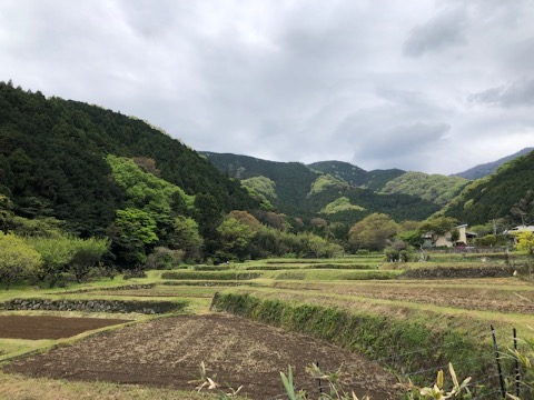 日向地区の山里風景
