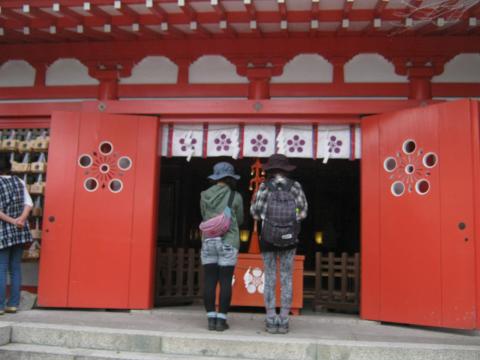 荏原天神にて学問の神様にお参り