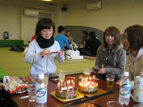 Mさん。
26歳の誕生日おめでとう~!
