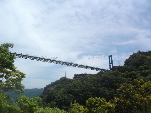 第2関門の竜神大橋