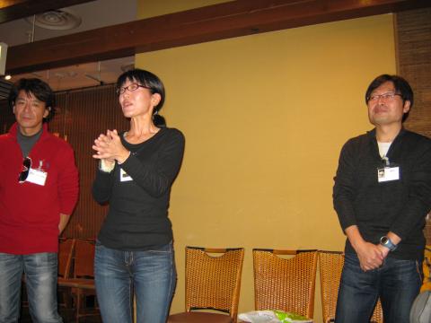 幹事のはなさん、コナンさんありがとうございました。アミーゴさん、湘南マラソンがんばりましょう！