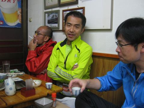 そして仕上げは、新松田駅前の居酒屋で。気まぐれさん、RORYさん、コナンさんお疲れ様でした。
