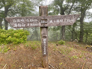 畦ヶ丸から7km 菰釣山