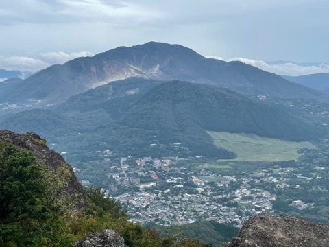 金時山から大涌谷
