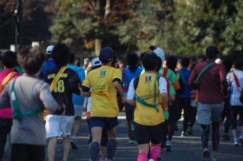 なにくそ!と最後の見栄を張って抜き返す。でもタイムはサブちゃんの方が1分近く速かった。