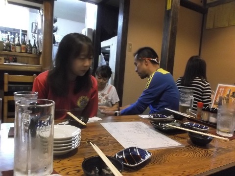 Roさん 久しぶりに若女将に再会。