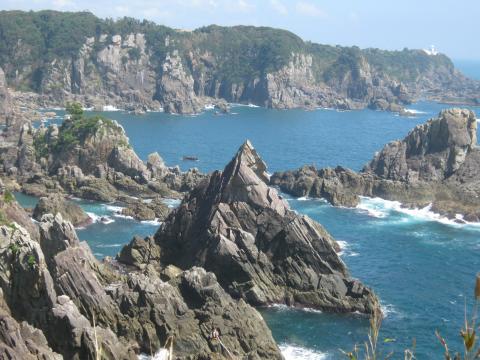 大島の、海金剛。すごい迫力だ！
