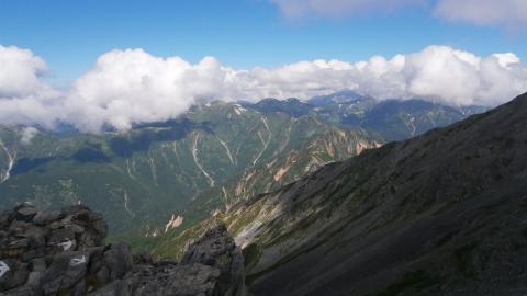 北アルプス 北部の山々