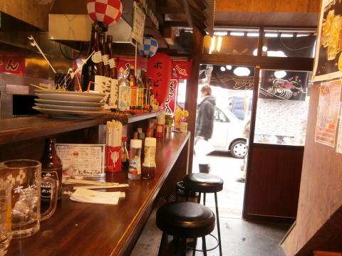 行き着く先は、昼間から営業している居酒屋　まさにオヤジの世界