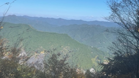 秩父方面の山々