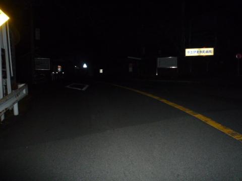 スタート地点
ほぼ真っ暗である
